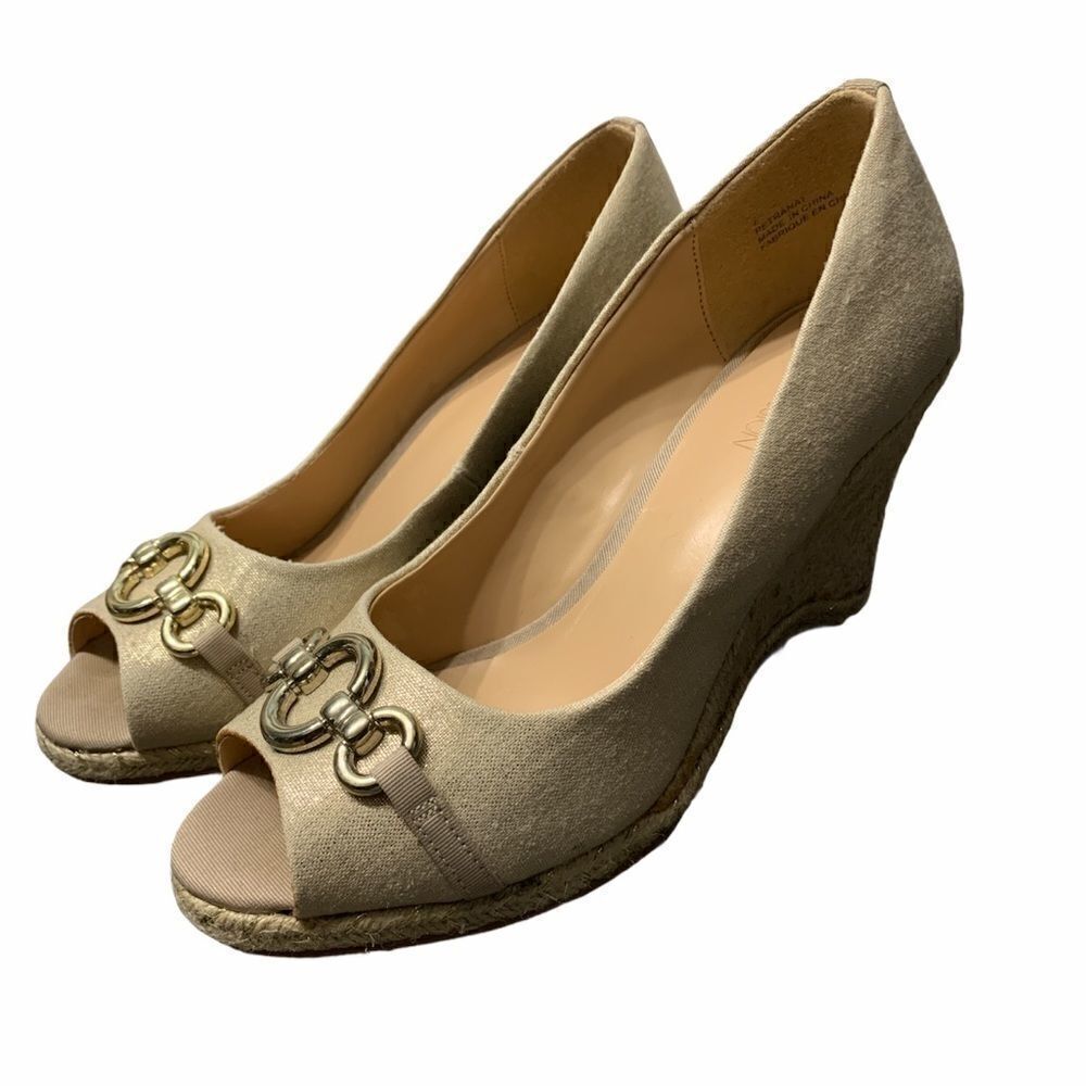 Expression Open Toe Wedge 